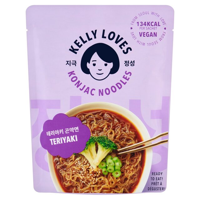 Kelly Loves Konjac Noodles Teriyaki