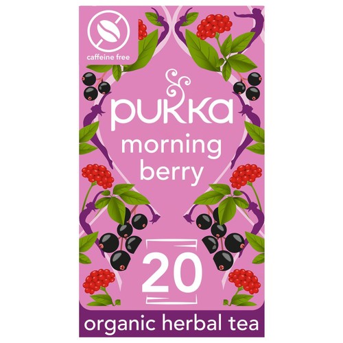 Pukka Teas Organic Morning Berry 20 tea bags thumbnail 2