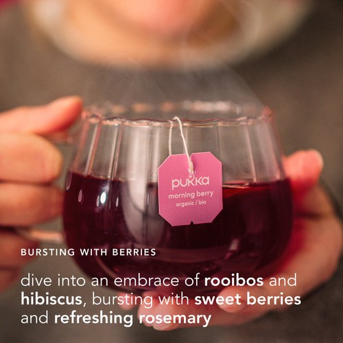 Pukka Teas Organic Morning Berry 20 tea bags thumbnail 7