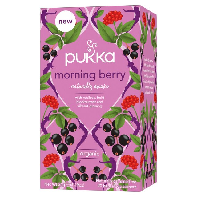 Pukka Teas Organic Morning Berry 20 tea bags thumbnail 4