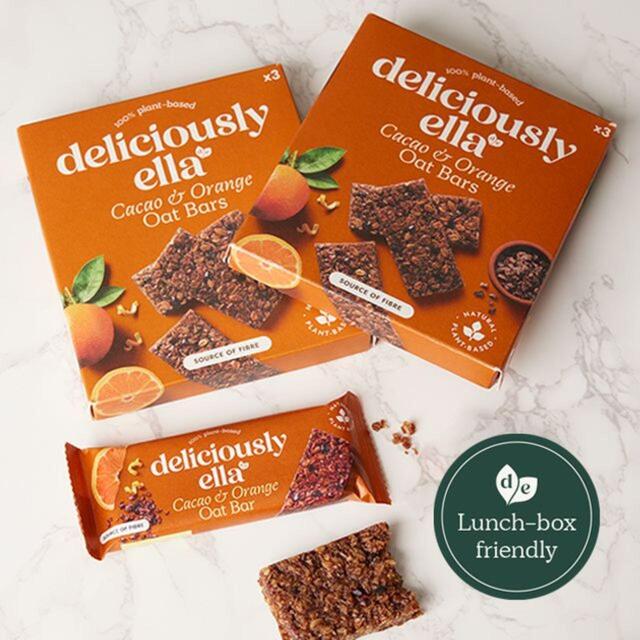Deliciously Ella Cacao & Orange Oat Bar Multipack thumbnail 3