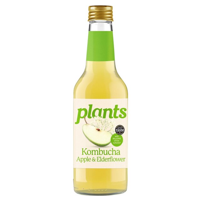 Plants Apple and Elderflower Kombucha