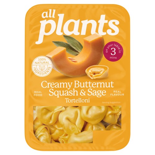 Plants Creamy Butternut Squash & Sage Tortelloni
