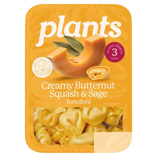 Plants Creamy Butternut Squash & Sage Tortelloni