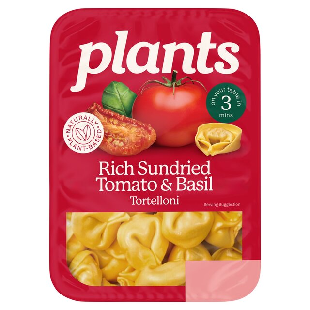 Plants Rich Sun-Dried Tomato & Basil Tortelloni