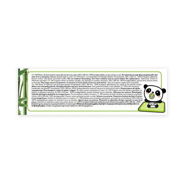 The Cheeky Panda Bamboo Baby Dry Wipes thumbnail 8
