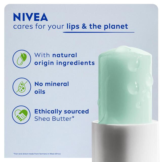 NIVEA Aloe Vera Caring Scrub Lip Balm thumbnail 2