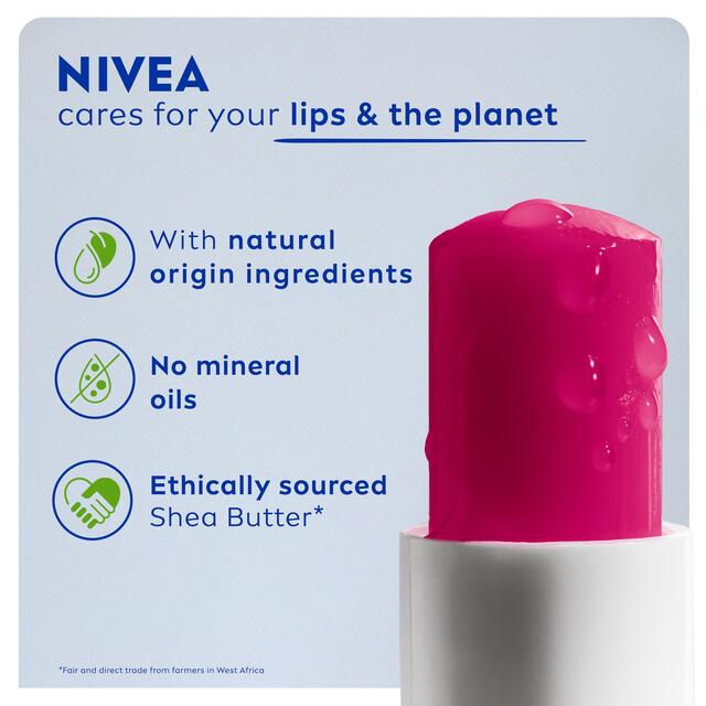 NIVEA Cherry Shine Lip Balm thumbnail 2