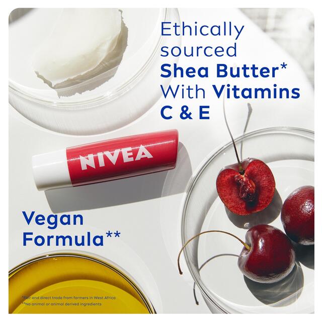 NIVEA Cherry Shine Lip Balm thumbnail 3