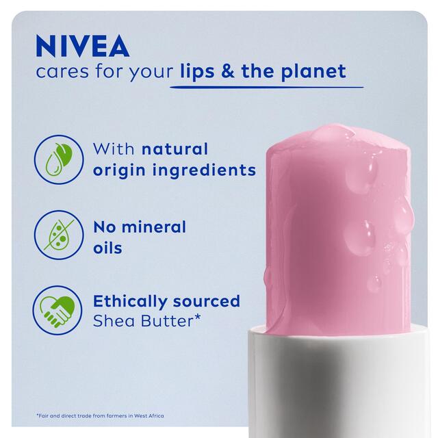 NIVEA Rosehip Oil Caring Scrub Lip Balm thumbnail 2