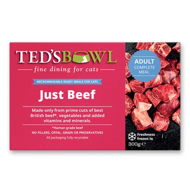 Ted's Bowl Just Beef for Cat