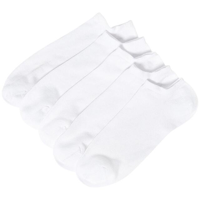 M&S Womens Sumptuously Soft Trainer Liners, Sizes 3-8, White thumbnail 2