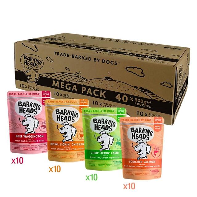 Barking Heads Wet Dog Food Megapack