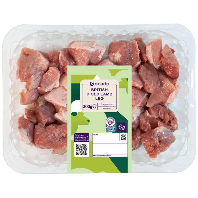 Ocado British Diced Lamb Leg thumbnail 2