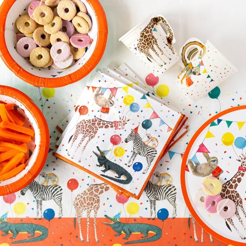 Talking Tables Safari Animal Paper Napkins thumbnail 3
