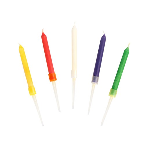 Talking Tables Rainbow Colour Flames Candles thumbnail 2