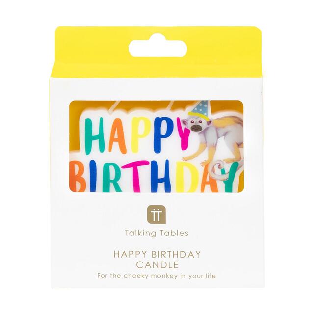 Talking Tables Safari Animal Birthday Candle thumbnail 3