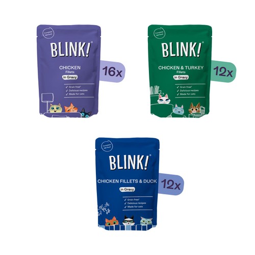 Blink Chicken Fillets in Gravy Bulk Pack thumbnail 4