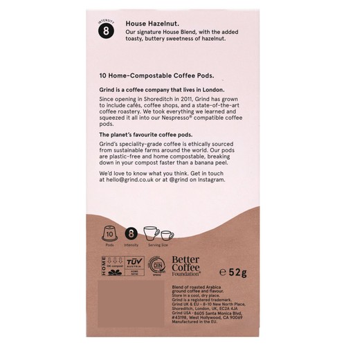 Grind Hazelnut Coffee Pods thumbnail 3