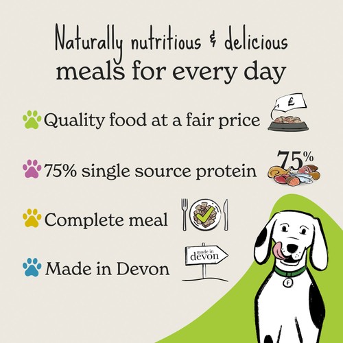 Forthglade Natural Grain-Free Wet Dog Food Variety Pack Chicken & Duck thumbnail 3