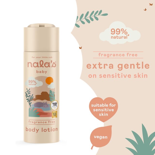 Nala's Baby Body Lotion Fragrance Free thumbnail 4