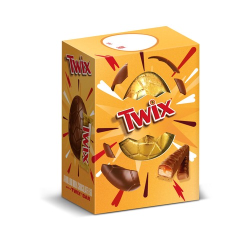 Twix Chocolate & Caramel Biscuits Easter Egg thumbnail 3
