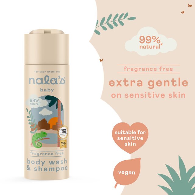 Nala's Baby Body Wash & Shampoo (Fragrance Free) thumbnail 2