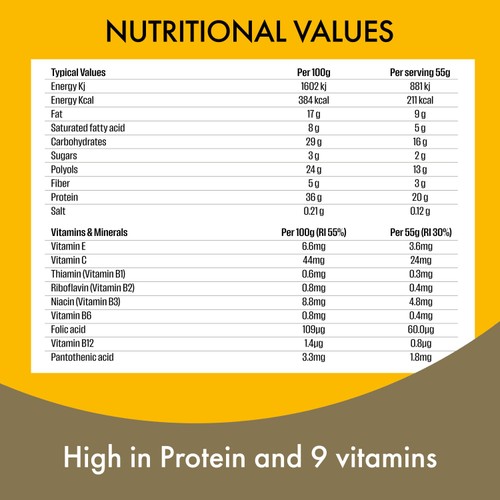 FULFIL Chocolate Hazelnut Whip Vitamin & Protein Bar thumbnail 6