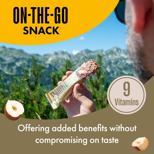 FULFIL Chocolate Hazelnut Whip Vitamin & Protein Bar thumbnail 7
