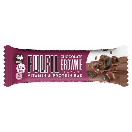 FULFIL Chocolate Brownie Vitamin & Protein Bar thumbnail 2
