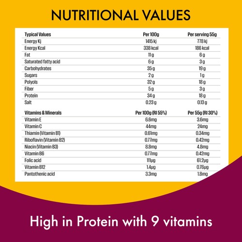 FULFIL Chocolate Brownie Vitamin & Protein Bar thumbnail 6