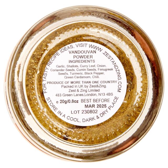 Zest & Zing Vadouvan Spice Blend thumbnail 4