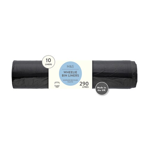 M&S 10 Wheelie Bin Liners