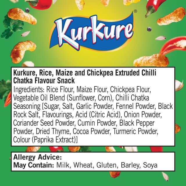 Kurkure Chilli Chatka Sharing Snacks Crisps thumbnail 3