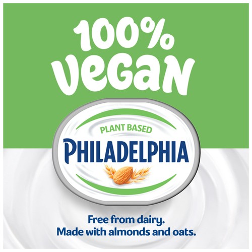 Philadelphia Vegan Almond & Oat Soft Cream Cheese Alternative thumbnail 3