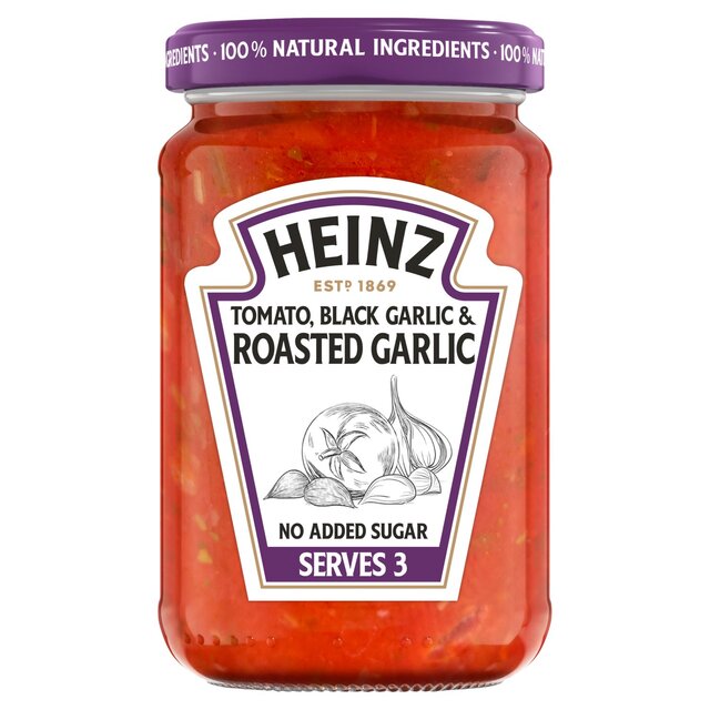 Heinz Black & Roasted Garlic Pasta Sauce
