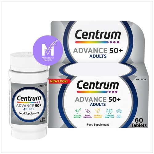 Centrum Advance 50+ Multivitamins & Minerals Tablets