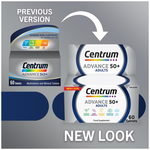 Centrum Advance 50+ Multivitamins & Vitamin Tablets, 60s thumbnail 3