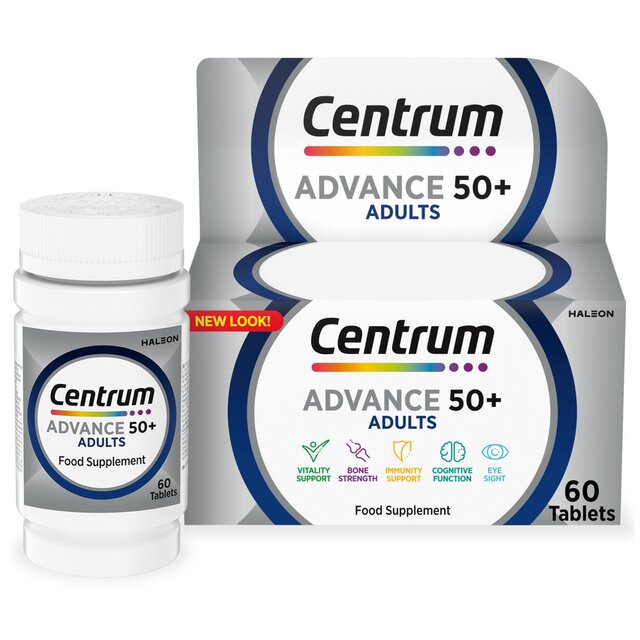 Centrum Advance 50+ Multivitamins & Minerals Tablets