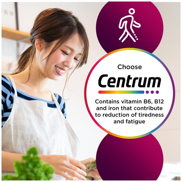 Centrum Women Multivitamins and Minerals Tablets thumbnail 4