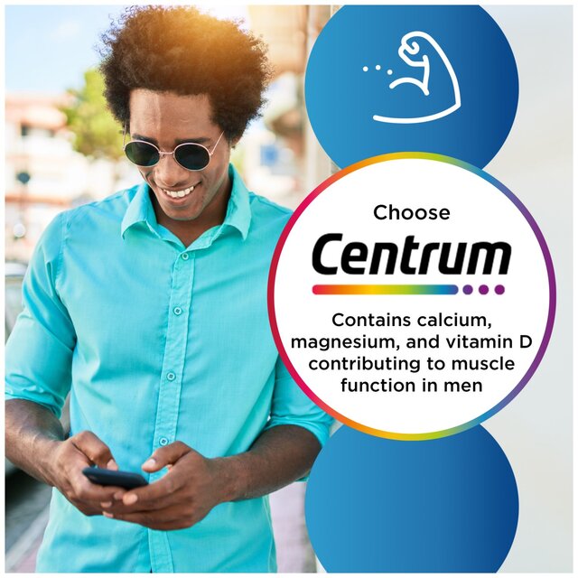 Centrum Men Multivitamins and Minerals Tablets thumbnail 5