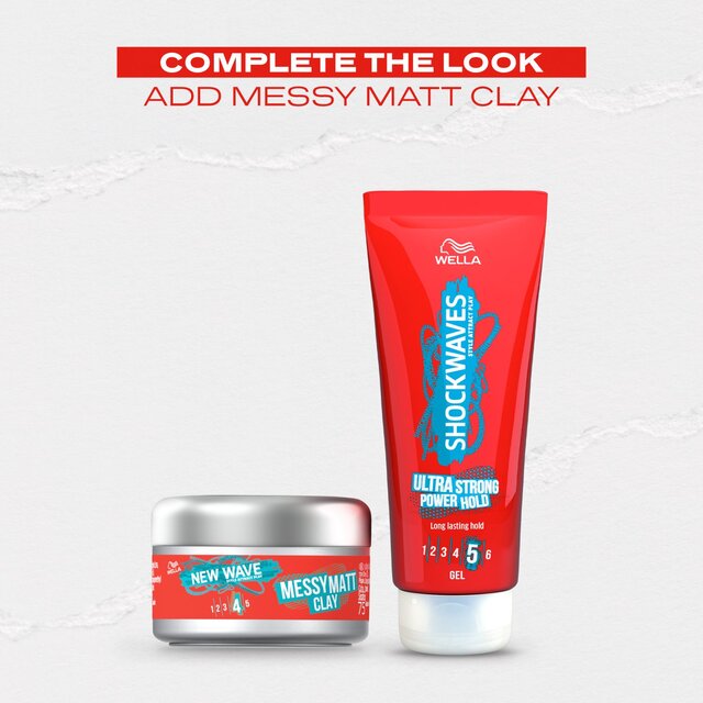 Wella Shockwaves Ultra Strong Power Hold Gel thumbnail 3