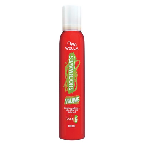 Wella Shockwaves Volume Mousse