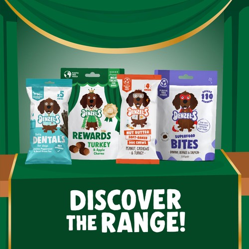 Denzel's Premium Rewards Turkey & Apple Meat Dog Treats thumbnail 6