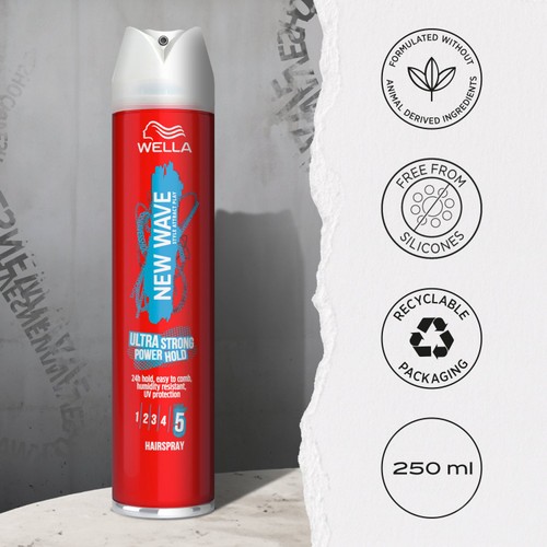 Wella Shockwaves Ultra Strong Power Hold Hairspray thumbnail 5