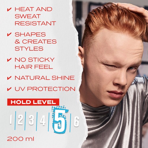 Wella Shockwaves Tuff Stuff Heat & Sweat Proof Gel thumbnail 3