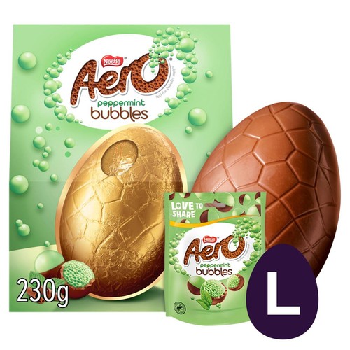 Aero Peppermint Milk Chocolate Easter Egg