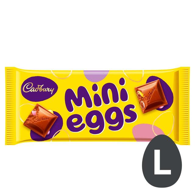 Cadbury Mini Eggs Milk Chocolate Large Bar