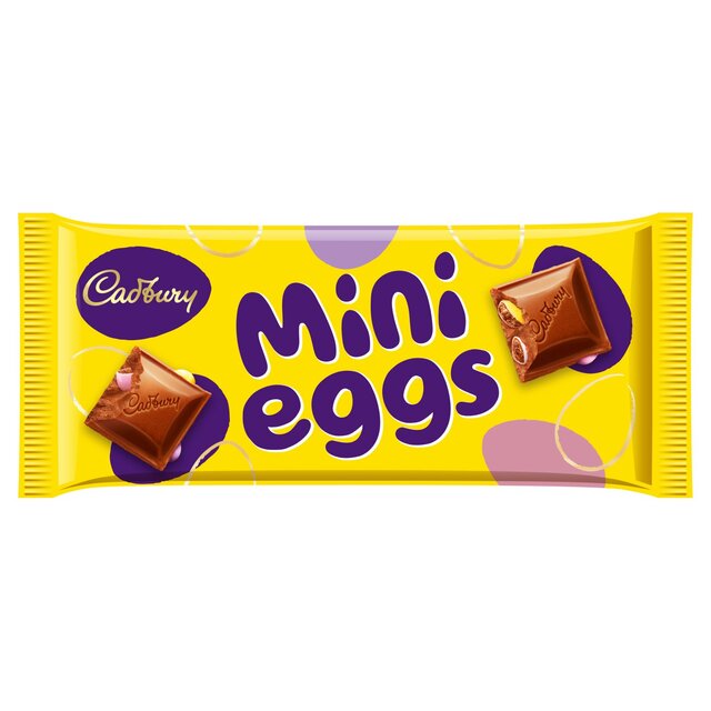 Cadbury Mini Eggs Milk Chocolate Large Bar thumbnail 2