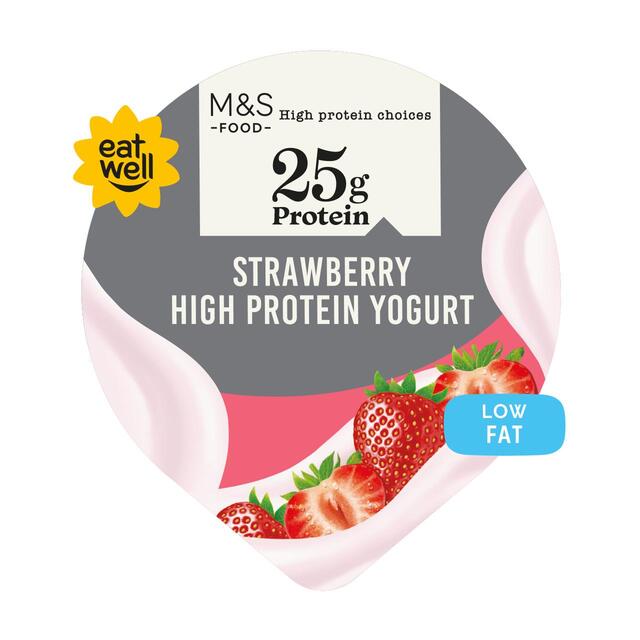 M&S Strawberry High Protein Yogurt thumbnail 2